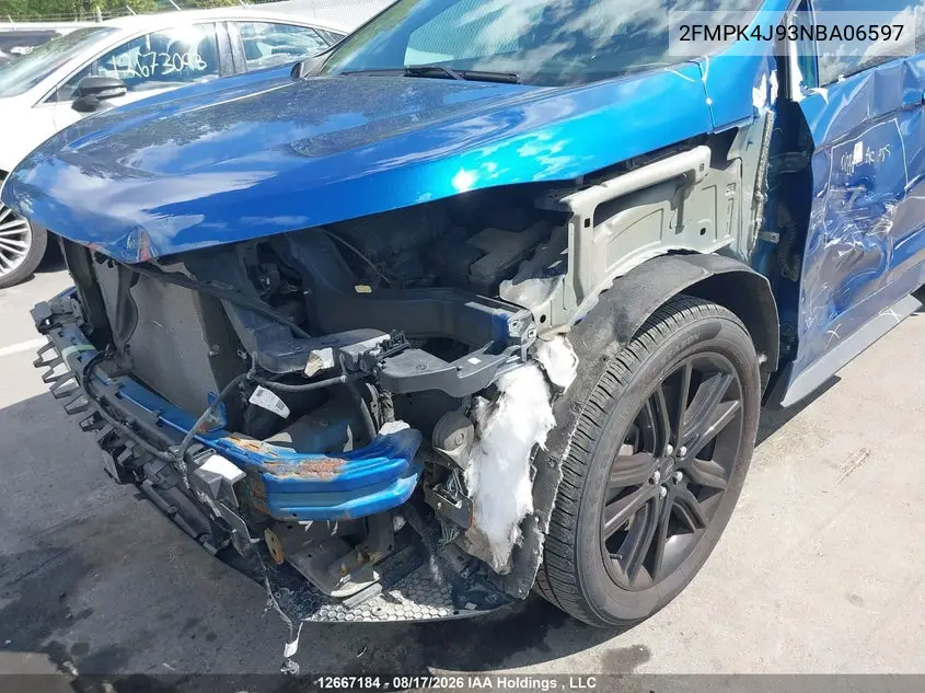 2022 FORD EDGE VIN 2FMPK4J93NBA06597 — фото 6