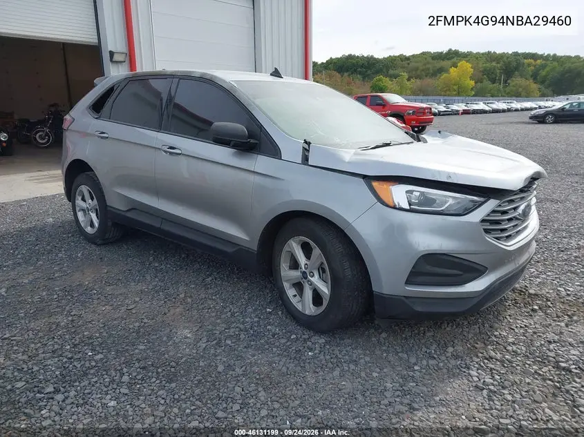 FORD EDGE 2022, VIN 2FMPK4G94NBA29460