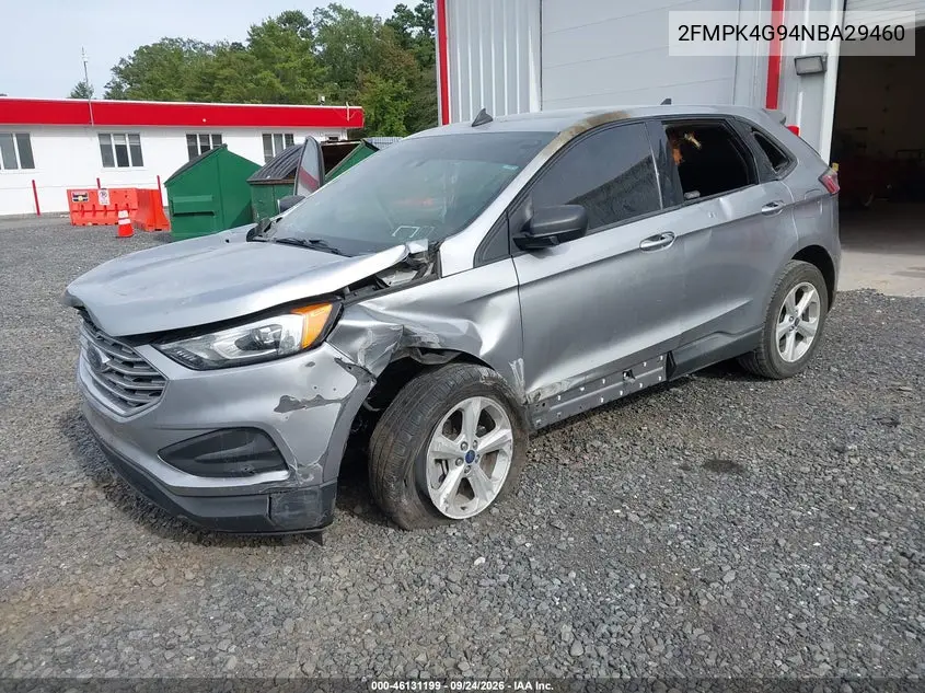 2022 FORD EDGE VIN 2FMPK4G94NBA29460 — фото 2