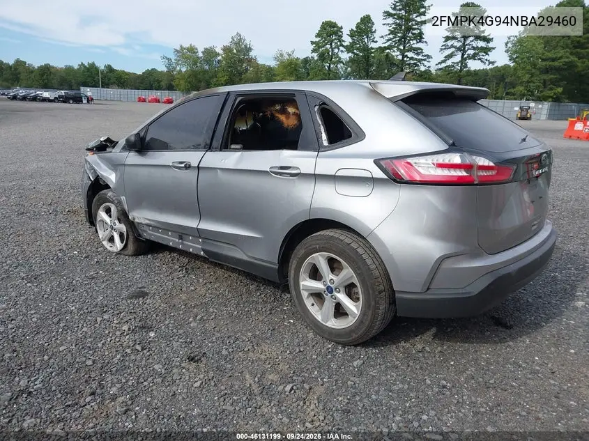 2022 FORD EDGE VIN 2FMPK4G94NBA29460 — фото 3