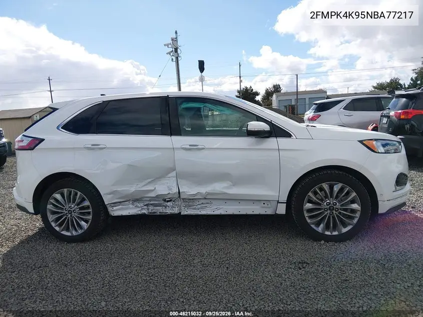 2022 FORD EDGE VIN 2FMPK4K95NBA77217 — фото 14