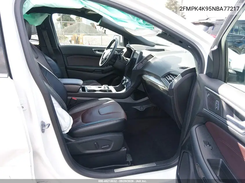2022 FORD EDGE VIN 2FMPK4K95NBA77217 — фото 5