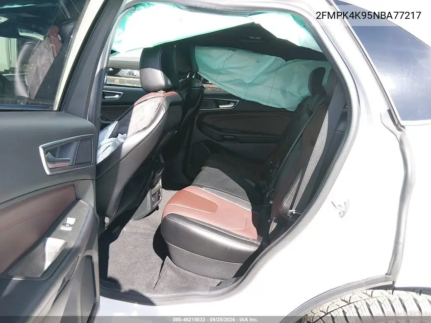 2022 FORD EDGE VIN 2FMPK4K95NBA77217 — фото 8
