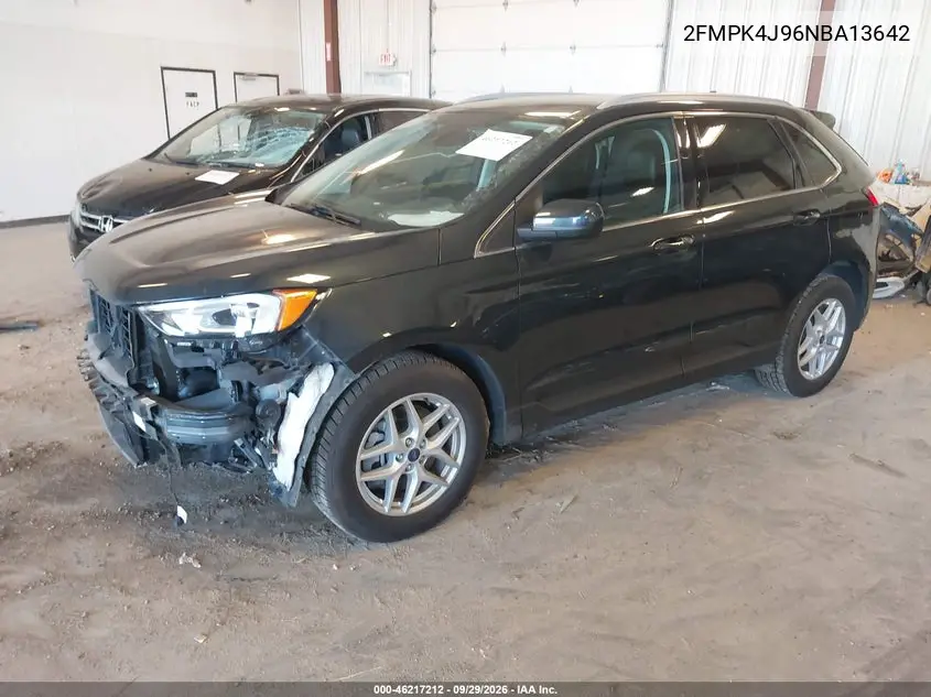 2022 FORD EDGE VIN 2FMPK4J96NBA13642 — фото 2