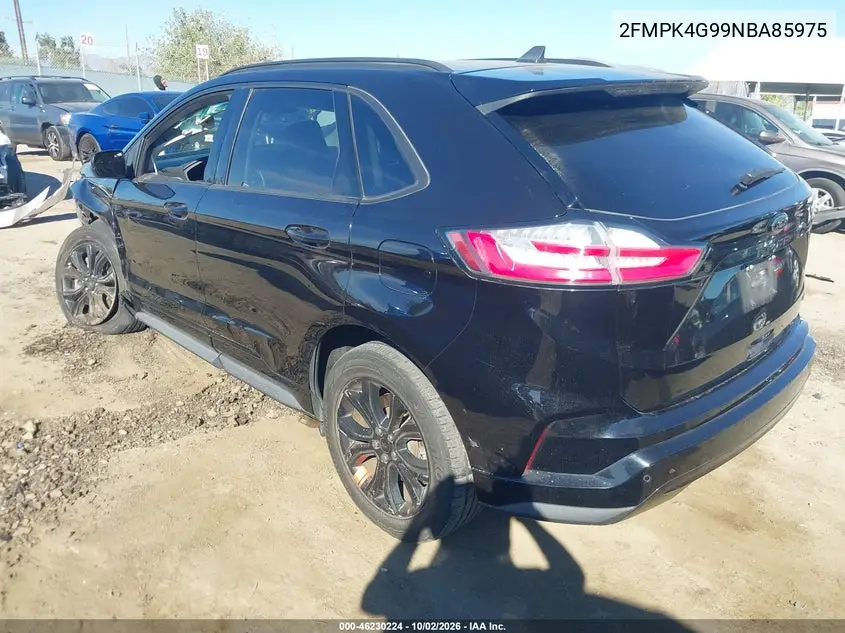 2022 FORD EDGE VIN 2FMPK4G99NBA85975 — фото 3