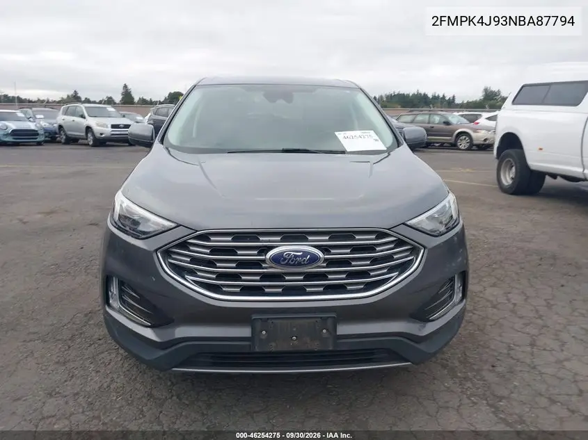 2022 FORD EDGE VIN 2FMPK4J93NBA87794 — фото 12