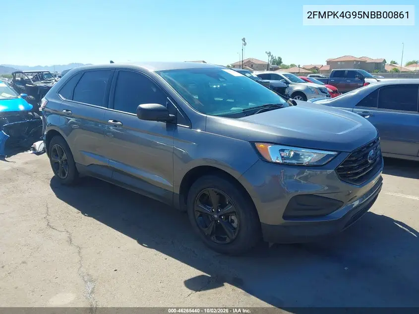 FORD EDGE 2022, VIN 2FMPK4G95NBB00861