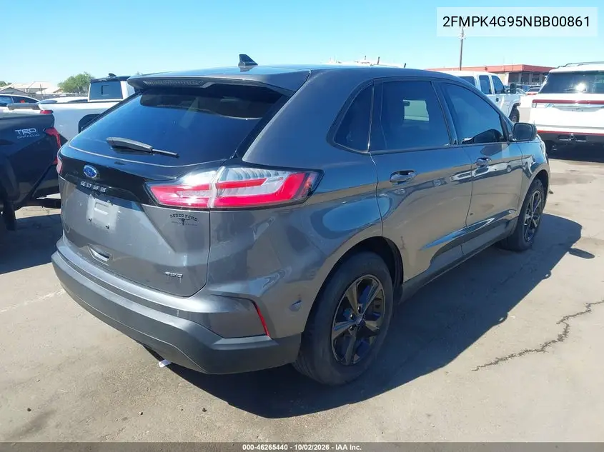2022 FORD EDGE VIN 2FMPK4G95NBB00861 — фото 4