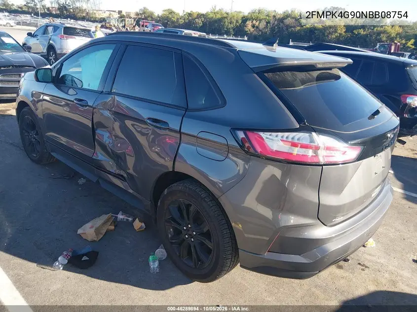 FORD EDGE 2022, VIN 2FMPK4G90NBB08754
