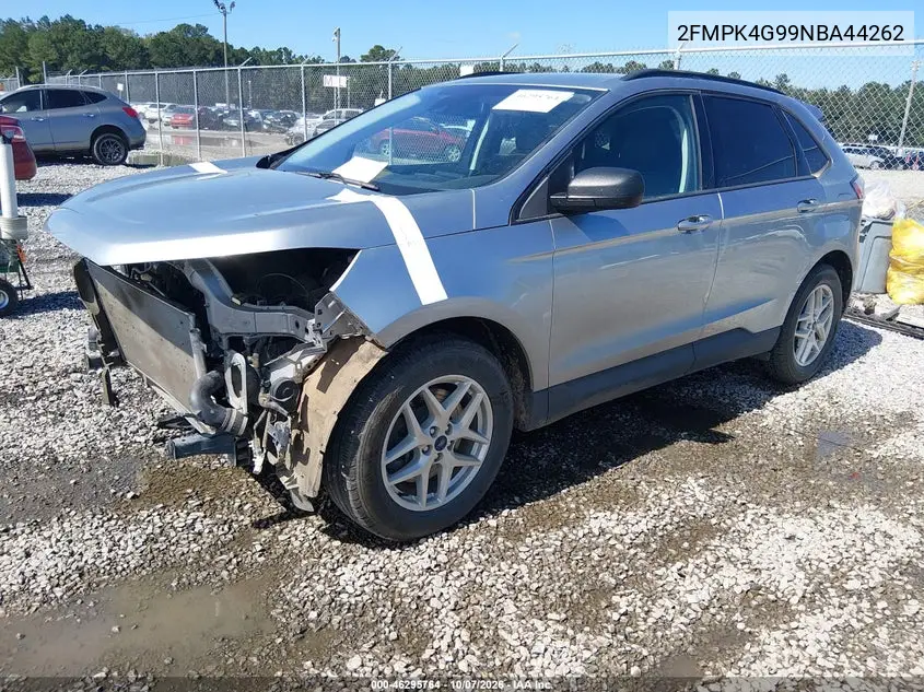 2022 FORD EDGE VIN 2FMPK4G99NBA44262 — фото 2
