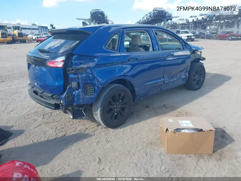 2022 FORD EDGE VIN 2FMPK4G99NBA78072 — фото 4