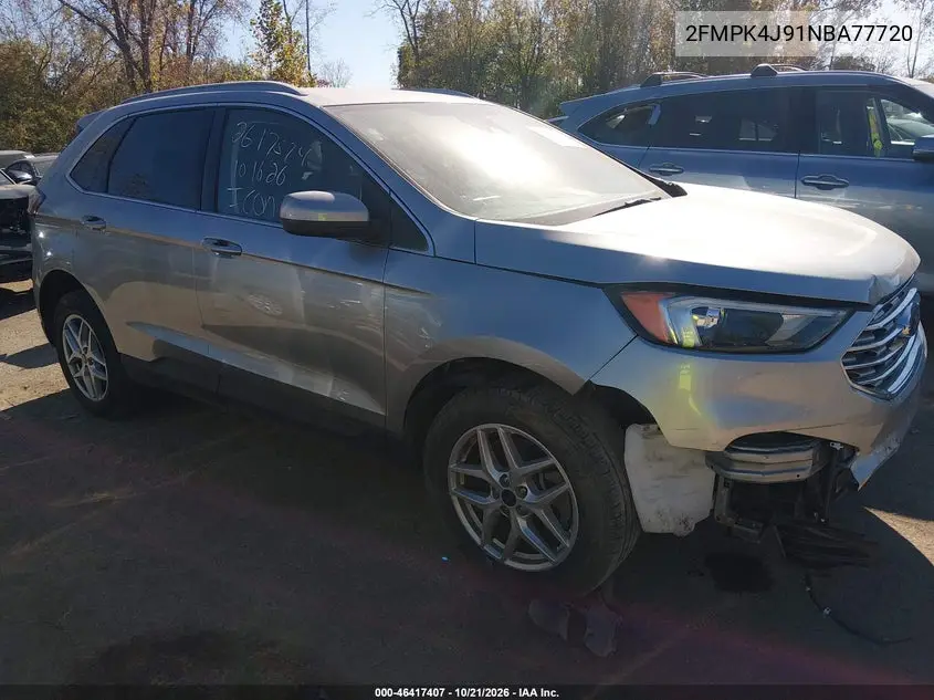 FORD EDGE 2022, VIN 2FMPK4J91NBA77720