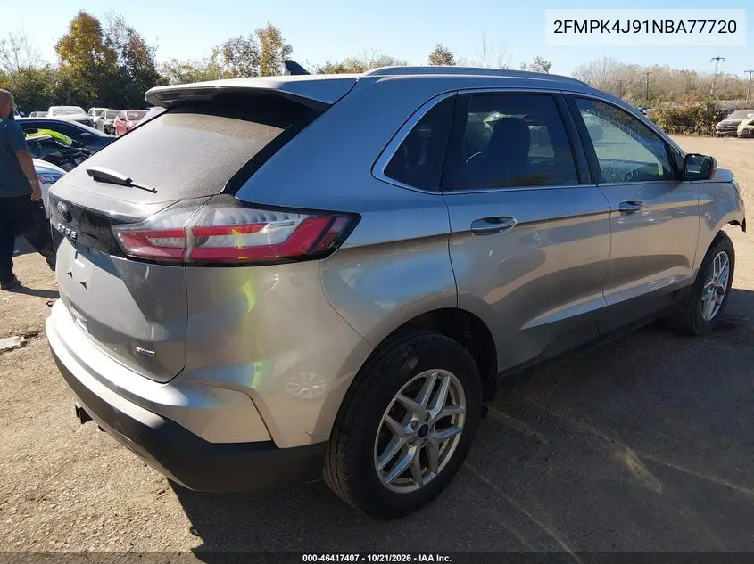 2022 FORD EDGE VIN 2FMPK4J91NBA77720 — фото 4