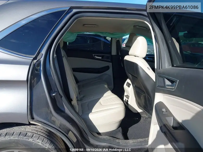 2023 FORD EDGE VIN 2FMPK4K99PBA61086 — фото 8