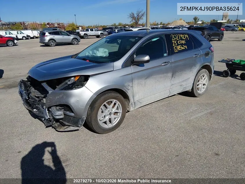2023 FORD EDGE VIN 2FMPK4J90PBA35624 — фото 2