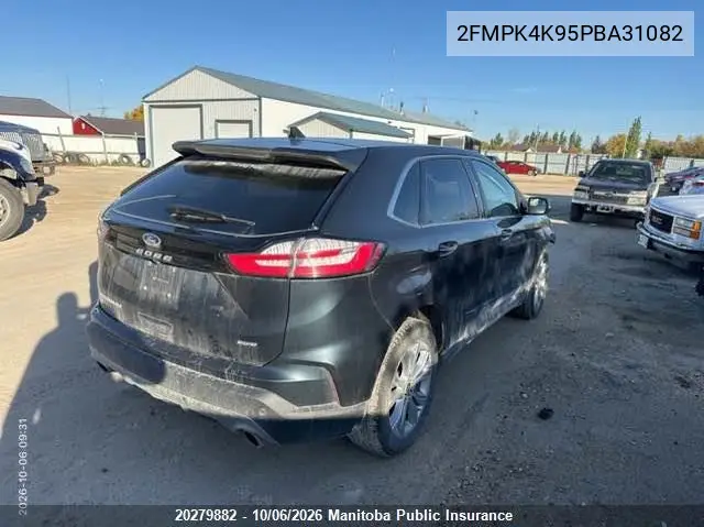 2023 FORD EDGE VIN 2FMPK4K95PBA31082 — фото 4