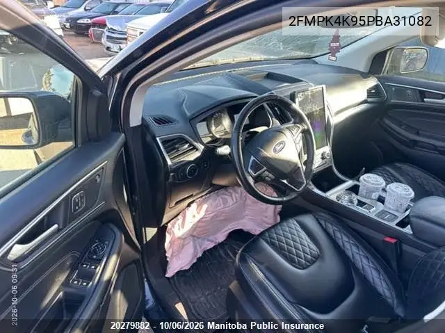 2023 FORD EDGE VIN 2FMPK4K95PBA31082 — фото 5