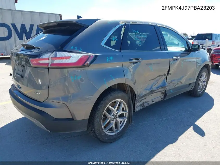 2023 FORD EDGE VIN 2FMPK4J97PBA28203 — фото 4