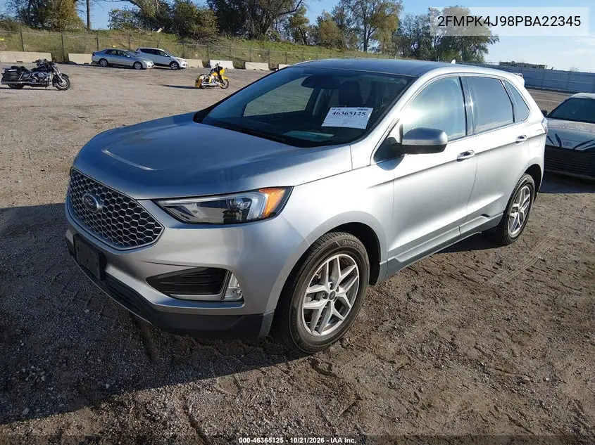 2023 FORD EDGE VIN 2FMPK4J98PBA22345 — фото 2
