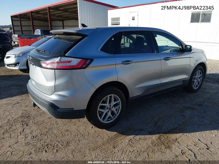 2023 FORD EDGE VIN 2FMPK4J98PBA22345 — фото 4
