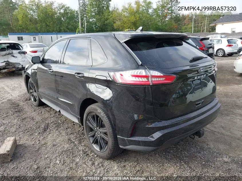 2024 FORD EDGE VIN 2FMPK4J99RBA57320 — фото 3