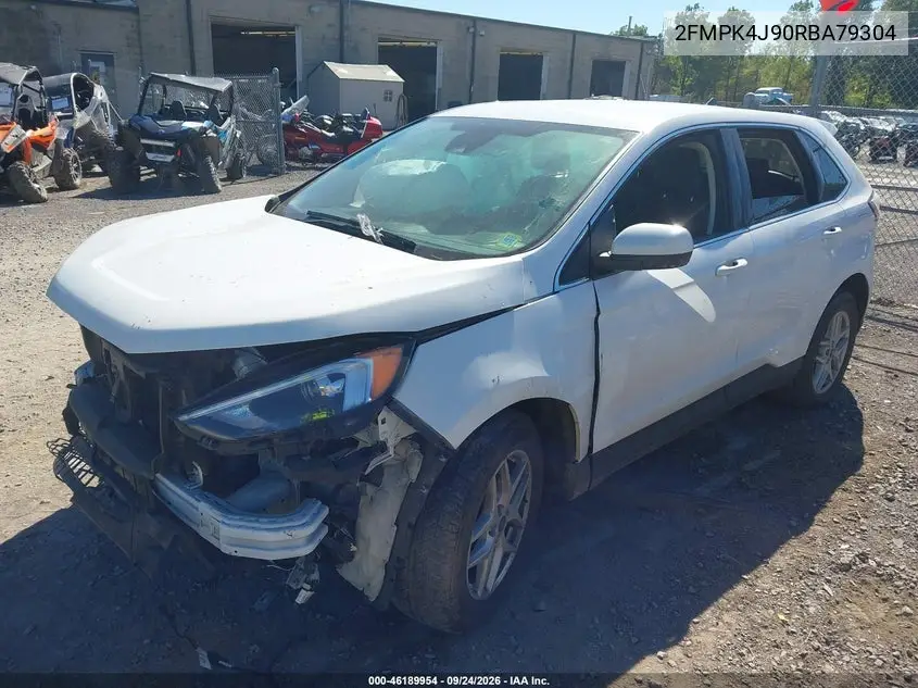 2024 FORD EDGE VIN 2FMPK4J90RBA79304 — фото 2