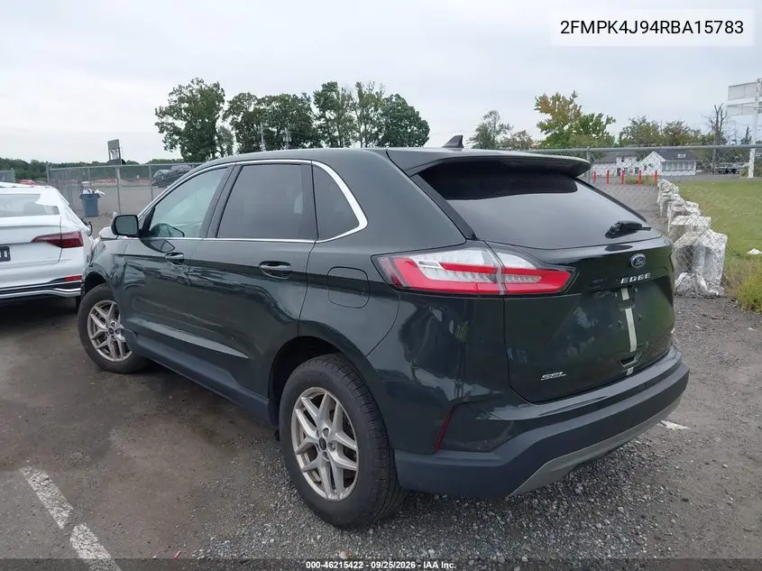 2024 FORD EDGE VIN 2FMPK4J94RBA15783 — фото 3