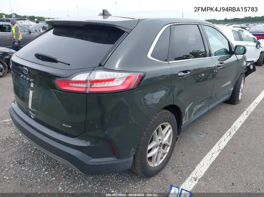 2024 FORD EDGE VIN 2FMPK4J94RBA15783 — фото 4