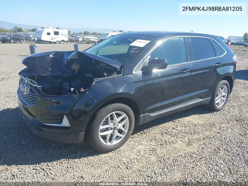 2024 FORD EDGE VIN 2FMPK4J98RBA81205 — фото 2