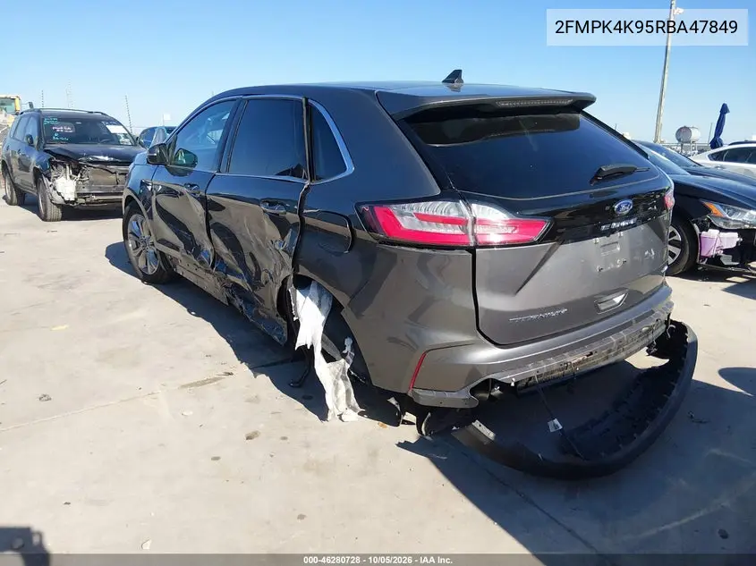 2024 FORD EDGE VIN 2FMPK4K95RBA47849 — фото 3