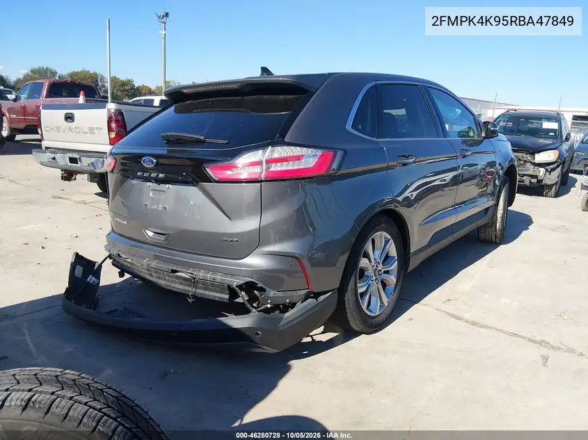2024 FORD EDGE VIN 2FMPK4K95RBA47849 — фото 4