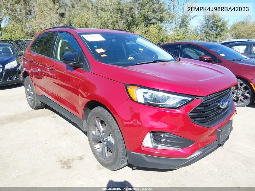 FORD EDGE 2024, VIN 2FMPK4J98RBA42033