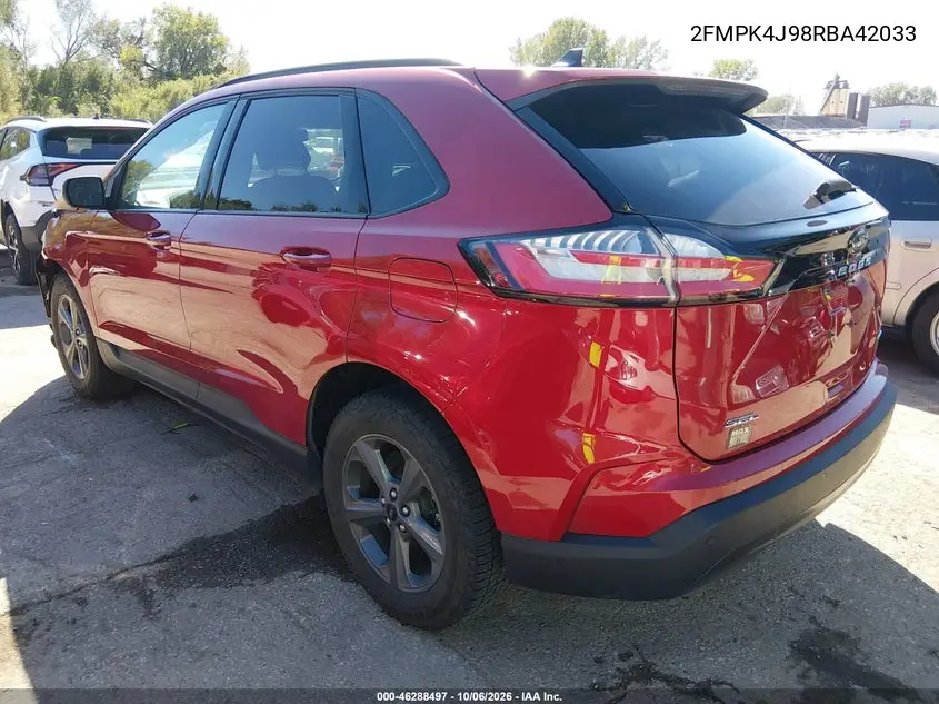 2024 FORD EDGE VIN 2FMPK4J98RBA42033 — фото 3