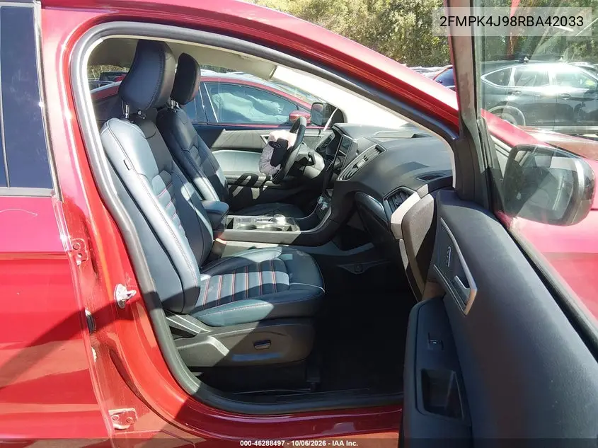 2024 FORD EDGE VIN 2FMPK4J98RBA42033 — фото 5