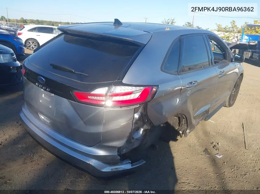 2024 FORD EDGE VIN 2FMPK4J90RBA96362 — фото 4