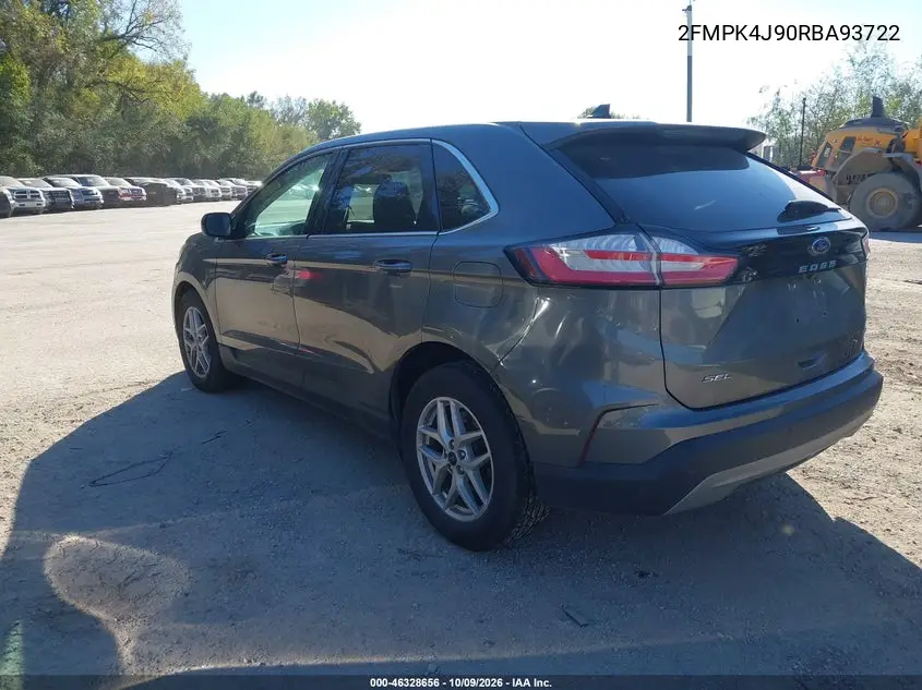 2024 FORD EDGE VIN 2FMPK4J90RBA93722 — фото 3
