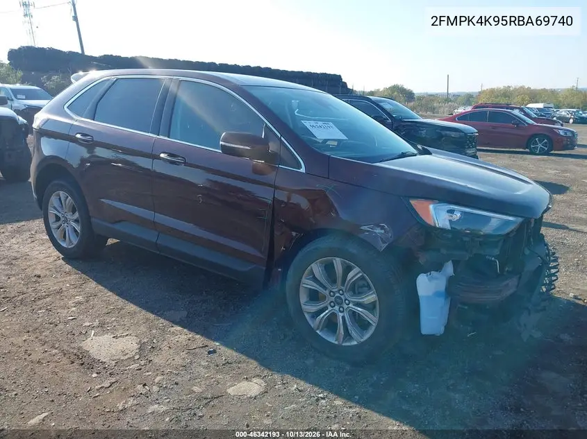 FORD EDGE 2024, VIN 2FMPK4K95RBA69740