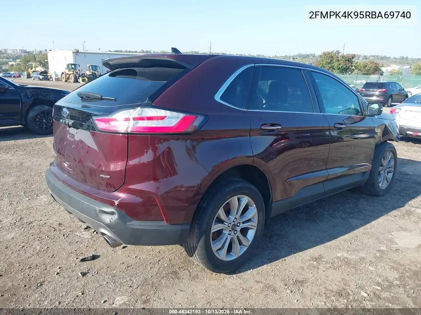 2024 FORD EDGE VIN 2FMPK4K95RBA69740 — фото 4
