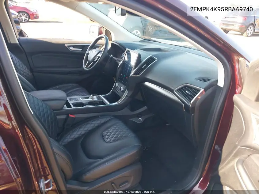 2024 FORD EDGE VIN 2FMPK4K95RBA69740 — фото 5