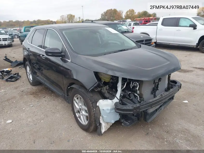 FORD EDGE 2024, VIN 2FMPK4J97RBA07449