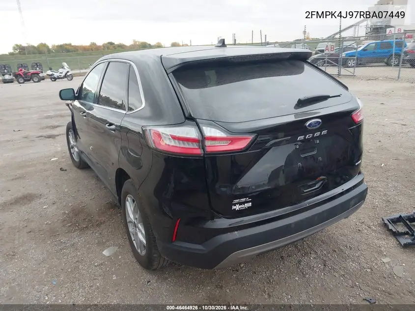2024 FORD EDGE VIN 2FMPK4J97RBA07449 — фото 3
