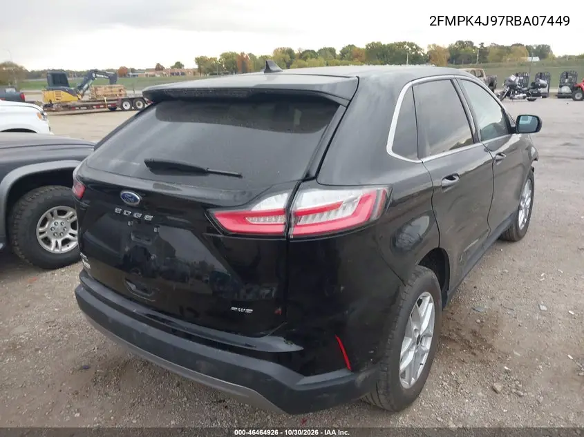 2024 FORD EDGE VIN 2FMPK4J97RBA07449 — фото 4