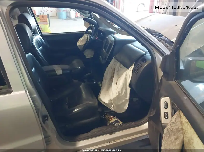 2003 FORD ESCAPE VIN 1FMCU94103KC46253 — фото 5