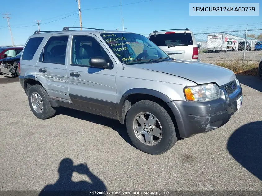 FORD ESCAPE 2004, VIN 1FMCU93124KA60779