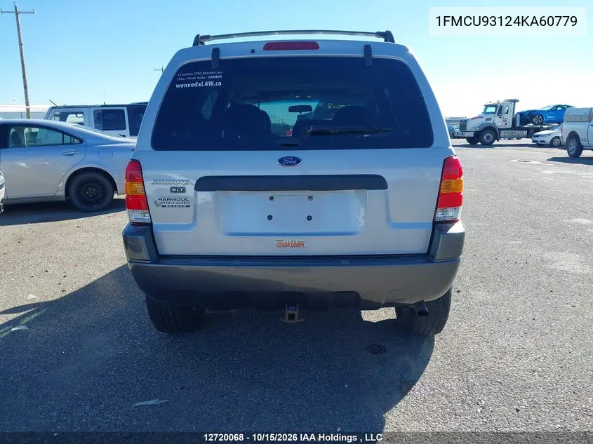 2004 FORD ESCAPE VIN 1FMCU93124KA60779 — фото 17