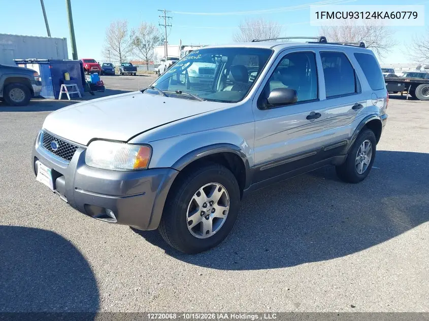 2004 FORD ESCAPE VIN 1FMCU93124KA60779 — фото 2