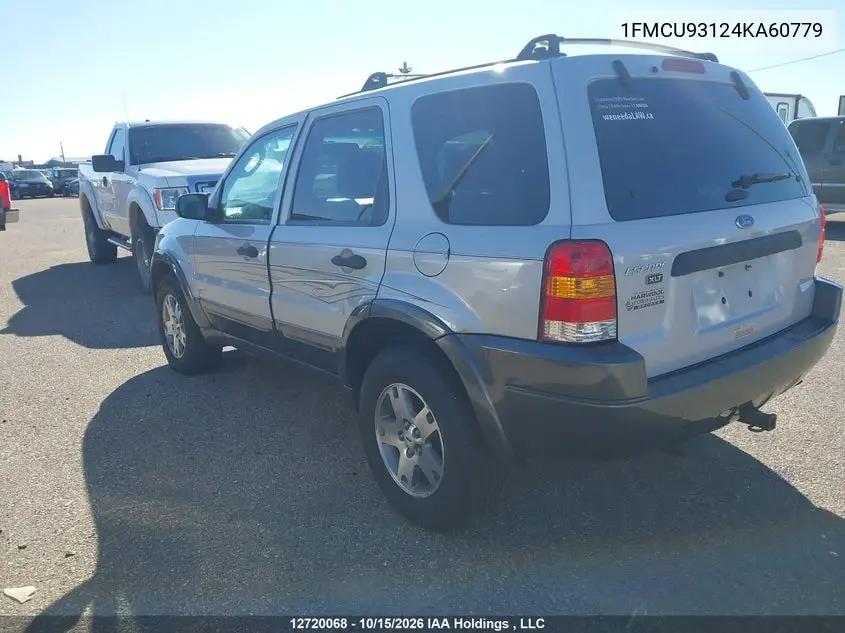 2004 FORD ESCAPE VIN 1FMCU93124KA60779 — фото 3