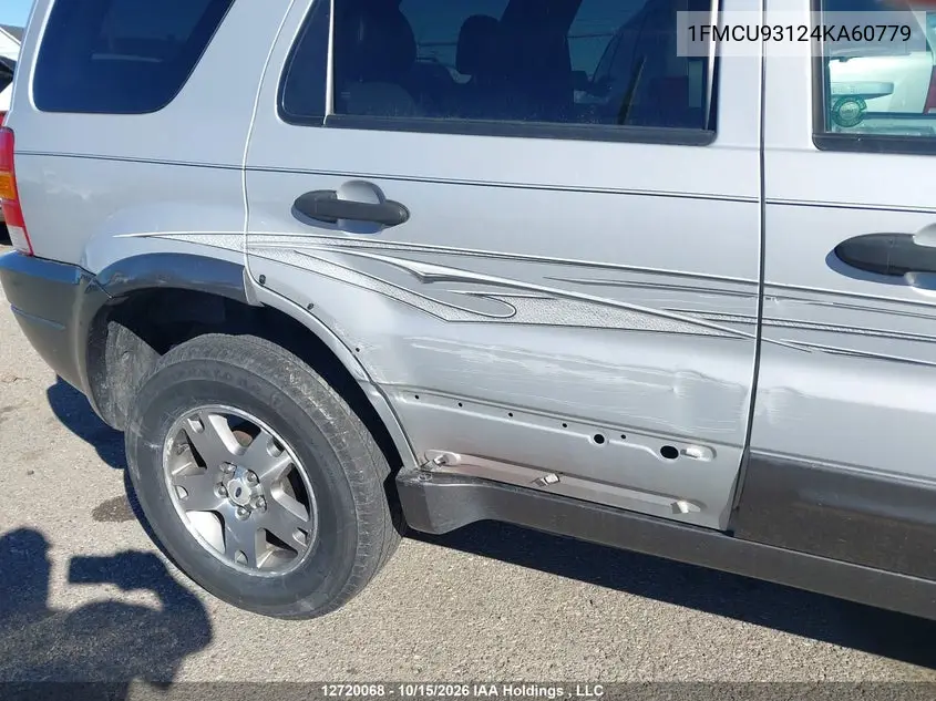 2004 FORD ESCAPE VIN 1FMCU93124KA60779 — фото 6