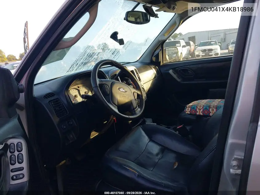2004 FORD ESCAPE VIN 1FMCU041X4KB18986 — фото 5