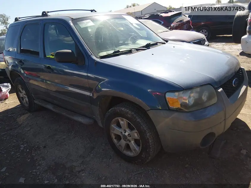 FORD ESCAPE 2006, VIN 1FMYU931X6KA37453
